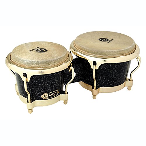 Amazon | LP エルピー ボンゴ Galaxy® Fiberglass Bongos Gold Tone